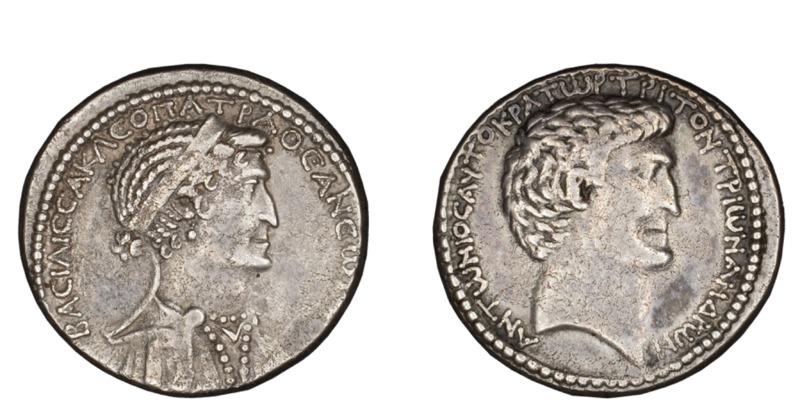 Chicago Coin of Antony and Cleopatra